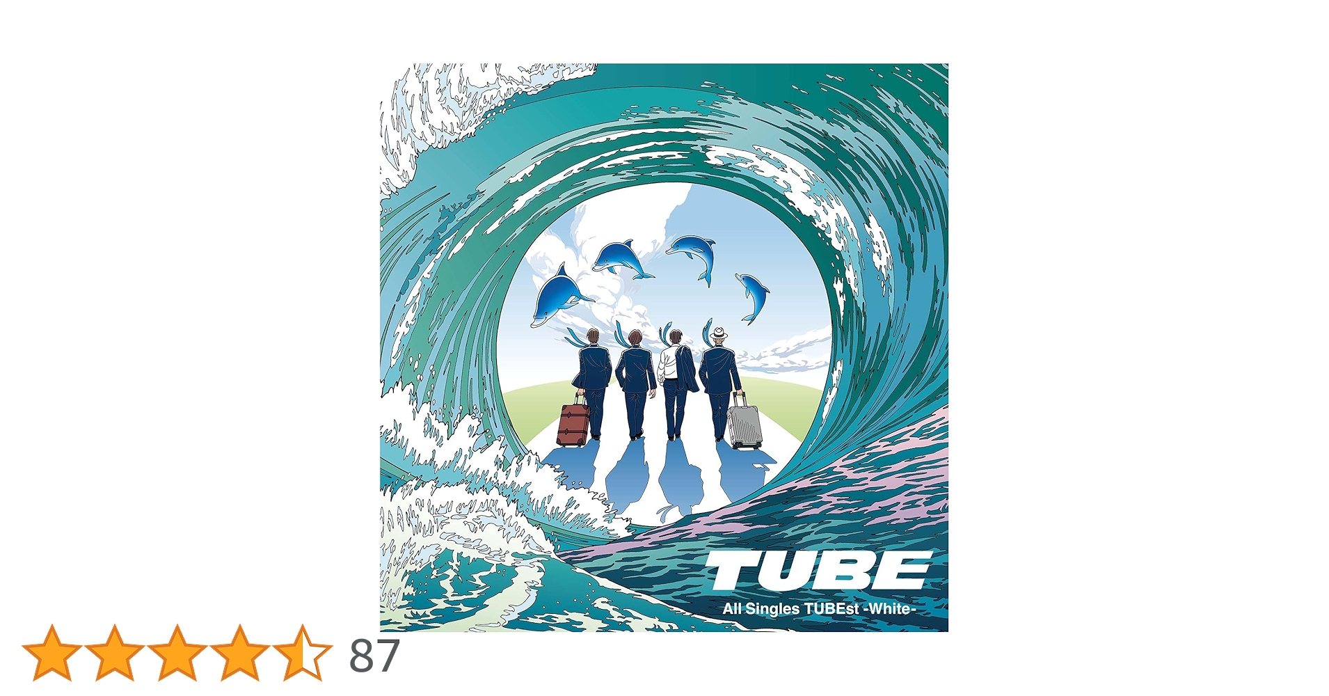 TUBE All Singles TUBEst White Blue まとめ売り compass1749792915.jpg